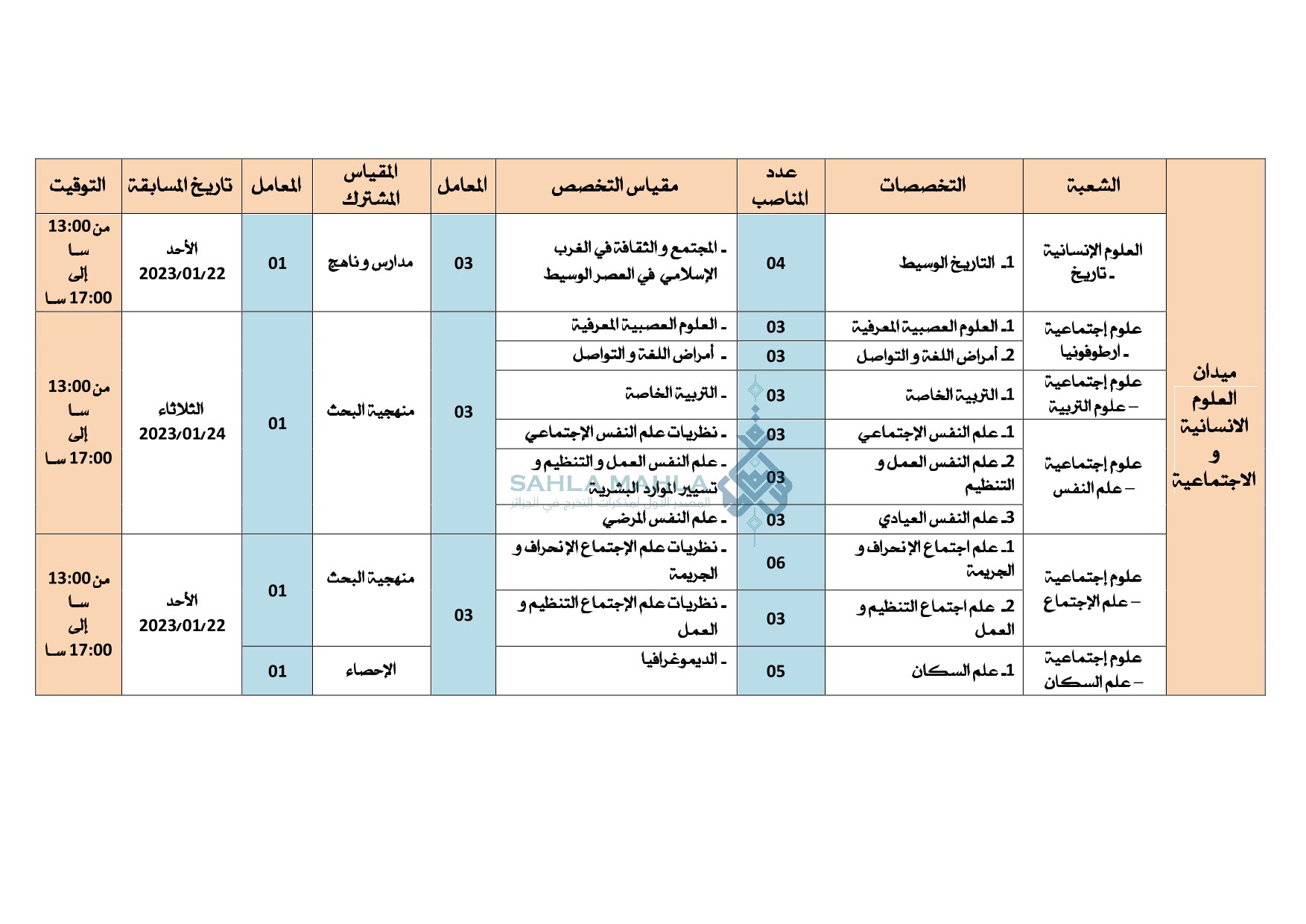 3-تواريخ-و-مواقيت-إجراء-مسابقات-الدكتوراه-2022-2023 3-تواريخ-و-مواقيت-إجراء-مسابقات-الدكتوراه-2022-2023