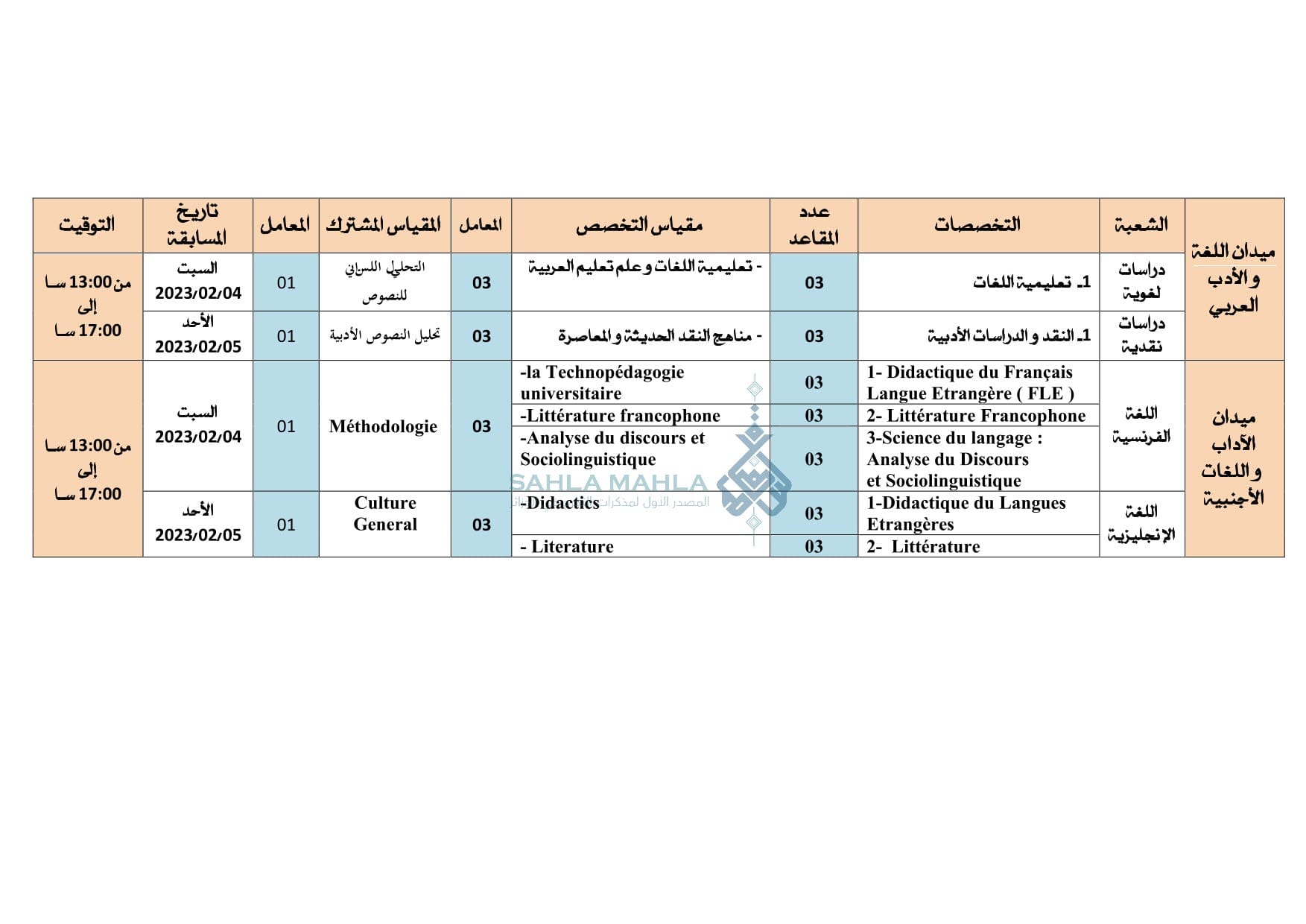 4-تواريخ-و-مواقيت-إجراء-مسابقات-الدكتوراه-2022-2023