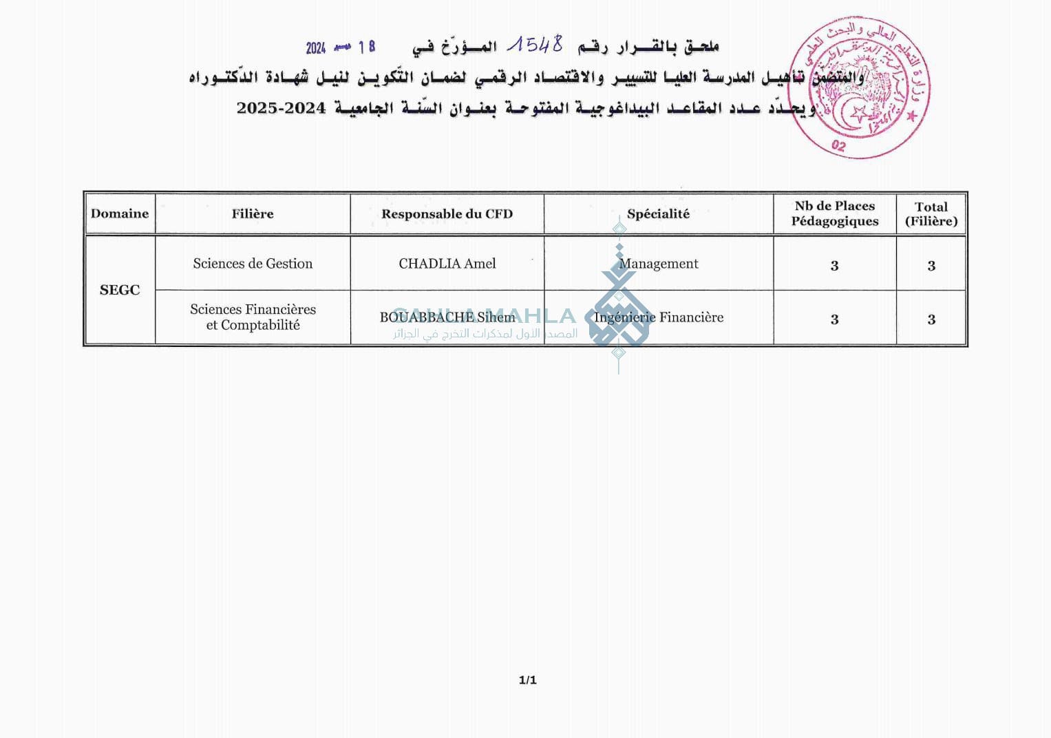 المدرسة العليا للتسيير